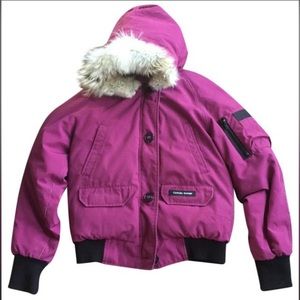 Canada goose ORIGINAL plum puffer jacket